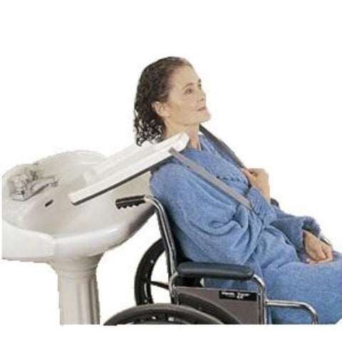 Sammons Preston Wheelchair Shampoo Tray, 12-3/4" x 17", Portable, Easy to use, Latex-free
