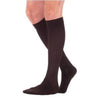 Sigvaris Business Casual Men's Calf-High Compression Sock Size C, 15 to 20 mmHg Compression Size, Brown