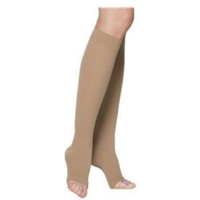 Sigvaris Cotton Comfort Calf-High Compression Stockings Small Long, 20 to 30 mmHg Compression Stockings, Crispa