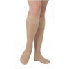 Sigvaris EverSheer Women's Calf-High Compression Stockings, Natural, Closed Toe, Medium Long