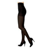 Sigvaris Soft Opaque Women's Pantyhose Compression Stockings Medium Short, 15 to 20 mmHg, Black