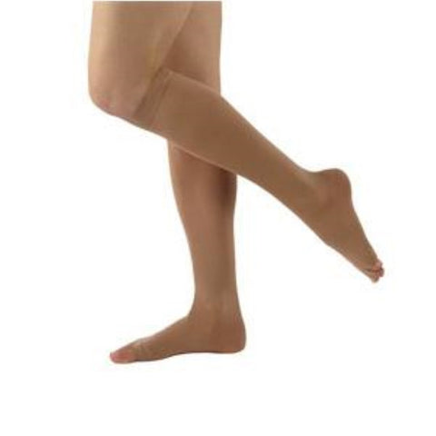 Sigvaris Select Comfort Calf-High Compression Stockings Large Long, 30 to 40 mmHg Compression Size, Crispa
