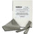 Argentum Medical Silverlon Wound Contact Dressing 4" x 4-1/2", Non-adhesive, Highly Conductive Surface