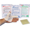 Southwest Technology Elasto-Gel Wound Dressing without Tape, Mildly Adhesive, Sterile, Bacteriostatic, Highly Absorbent 4" x 4"