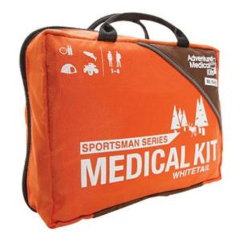 Tender Corp Sportsman Whitetail Medical First Aid Kit 7-1/2" x 5-1/2" x 3-1/2" For 1 to 4 People, Stabilize Fractures and Sprains, Stop Blisters