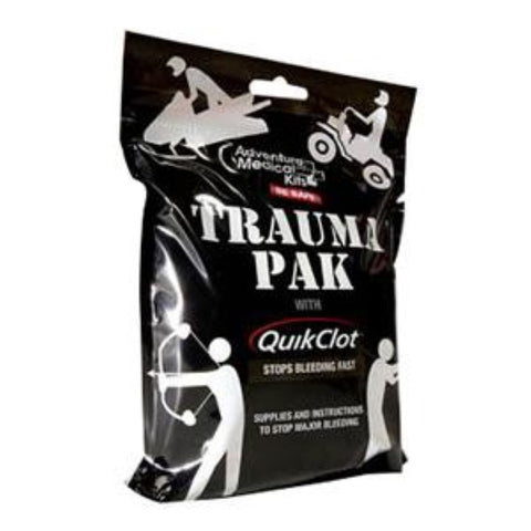 Tender Corp Trauma Pak Adventure Medical Kit with QuikClot 6-1/2" x 4-3/4" x 1-1/2" For 1 Person