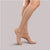 Knit-Rite Therafirm Ease Women's Opaque Knee-High Support Socks Medium Short, Sand, 20 to 30 mmHg Compression