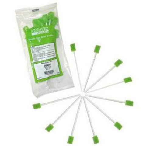 Sage Products Toothette Plus Swabs with Sodium Bicarbonate, Soft Foam Heads