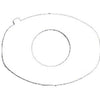 Torbot Universal Adhesive Gasket 1/2" Opening Oval, 2-7/8" x 3-3/4", Pre-cut, Double-sided Adhesives, Water-resistant