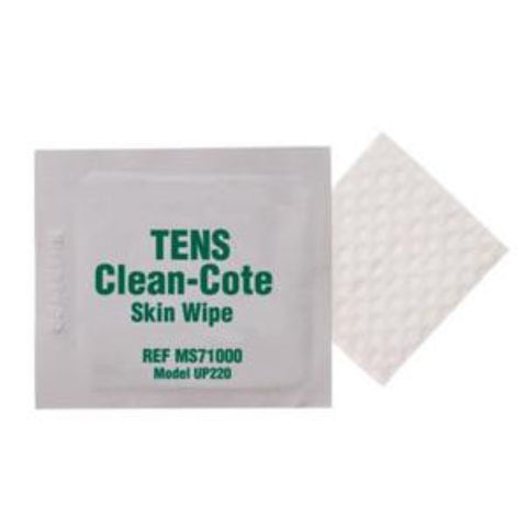 Uni-Patch TENS Clean-Cote Skin Dressing Wipe, Single-Use