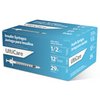 Ultimed UltiCare 29G 1/2in (12.7mm) 1/2cc (0.5mL) U100 Insulin Syringes, 29 Gauge (0.33mm), 09259