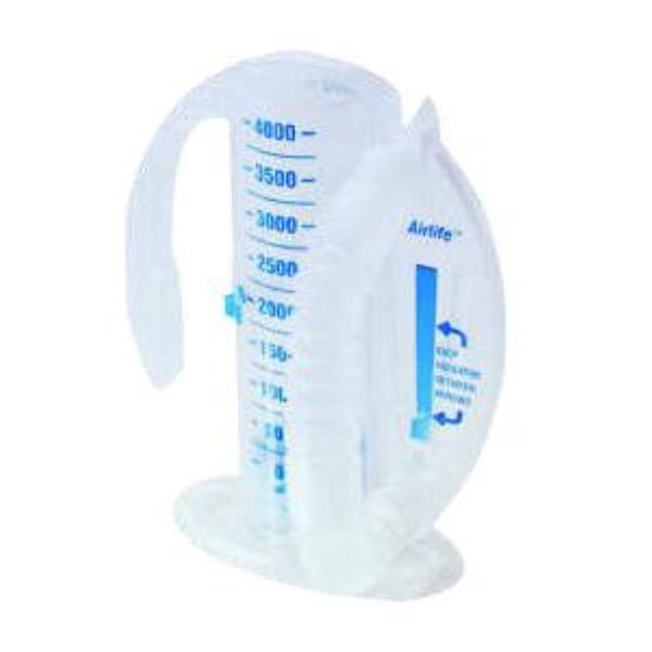 AirLife Volumetric Incentive Spirometer with One-Way Valve 4000 mL, 001901A