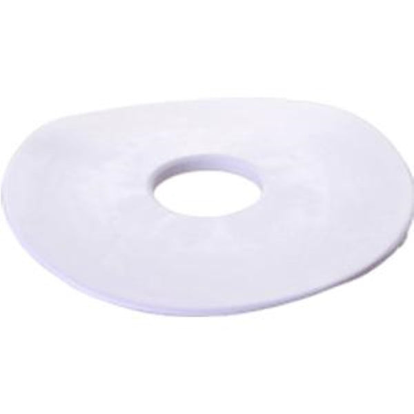 All-Flexible Basic Flat Mounting Ring, 3-3/4 in Diameter, WV-101, White Vinyl, 3/4 in (1.9 cm) Opening