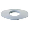 All-Flexible Oval Convex Mounting Ring, 3-3/4 in x 2-3/4 in, GN-60, Green Neoprene, 1-1/8 in (2.9 cm) Opening