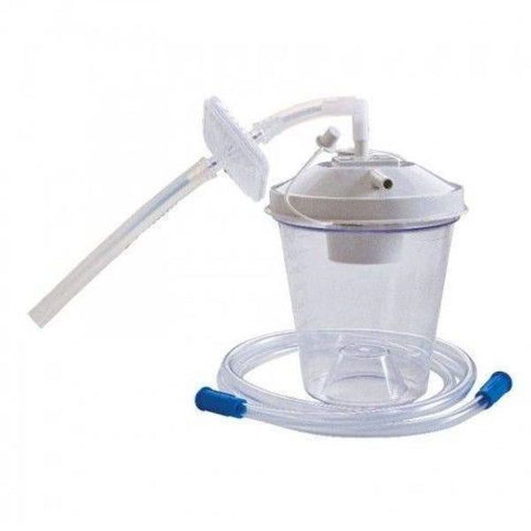 Cardinal Health Essentials Suction Canister Kit with Floater Top, 800cc, SUCC48K