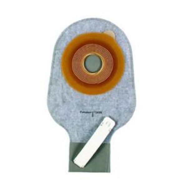 Coloplast Assura 1-Piece Drainable Pouches, Flat to Deep Convex, 12630, Flat, Mini, 10-55 mm (0.4-2.2 in), Clear, Clamp