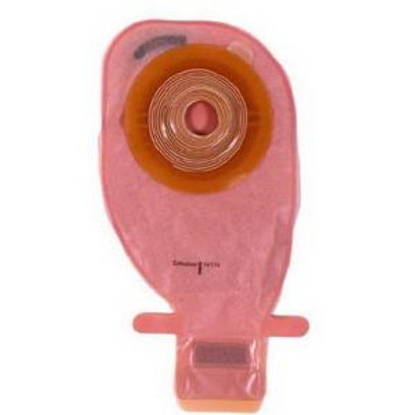 Coloplast Assura 1-Piece Drainable Pouches, Flat to Deep, 14196, Deep Convex, Midi, 15-43 mm (0.6-1.7 in), Opaque, EasiClose