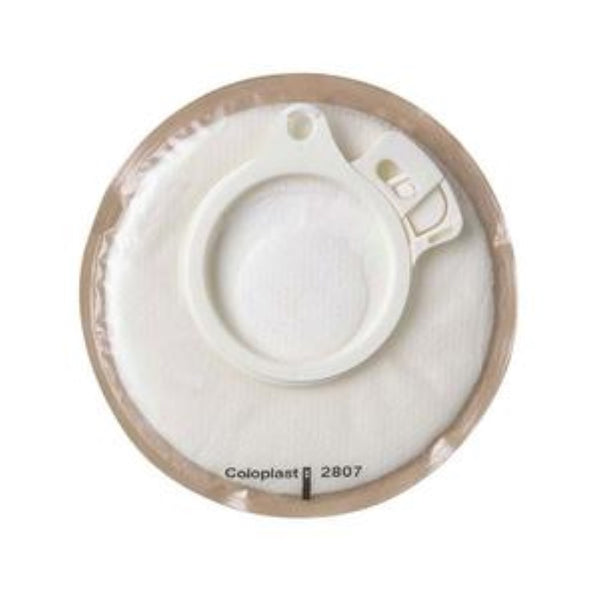 Coloplast Assura Stoma Caps and Urostomy Minicaps, 2807, Urostomy Minicap, 100 mL (3.4 fl oz), Green Coupling, Opaque