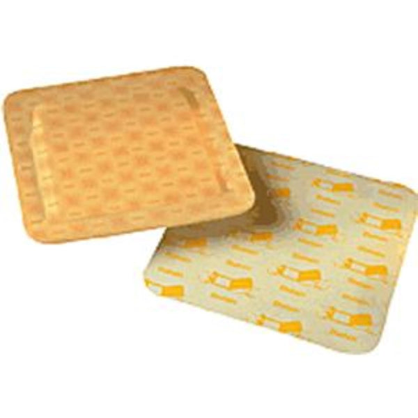Coloplast Biatain Adhesive Foam Dressing, 3423, 7 x 7 in (18 x 18 cm), Box of 5