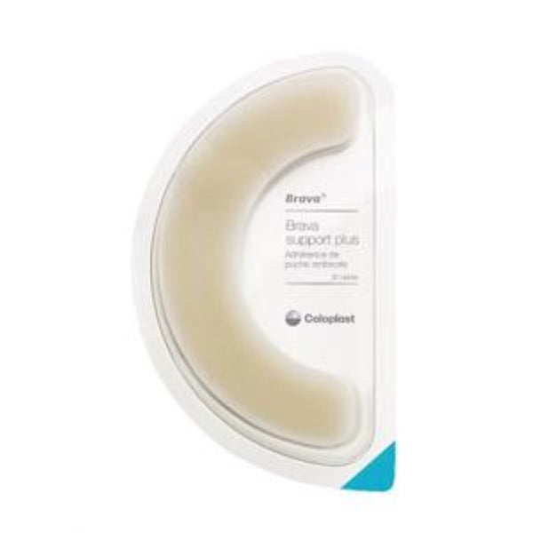 Coloplast Brava Elastic Barrier Strips, 120700, Curved, 5-1/2 in (14 cm)