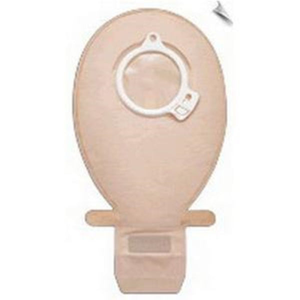 Coloplast SenSura Click Two-Piece Ostomy Pouching System, 11197, Drainable, Maxi, With Filter, Transparent, Yellow