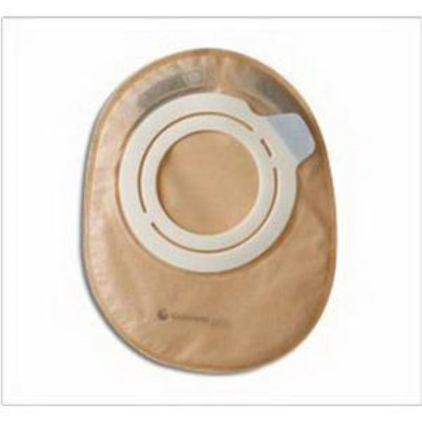 Coloplast SenSura Flex Two-Piece Closed Pouch with Integrated Filter, 10911, 35 mm (1 3/8 in) Flange, Transparent