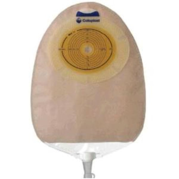Coloplast SenSura One-Piece Pouches, Drainable and Urostomy, 11804, Urostomy, Flat, Cut-to-Fit 3/8 in to 3 in (10-76 mm)