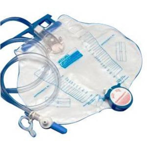 Curity Dover Anti-Reflux Drainage Bag 2,000 mL, 6308LL, Luer-Lock Sampling Port, Each