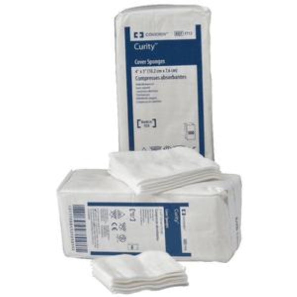 Curity Sterile Cover Sponge, 3 in x 4 in and 4 in x 4 in