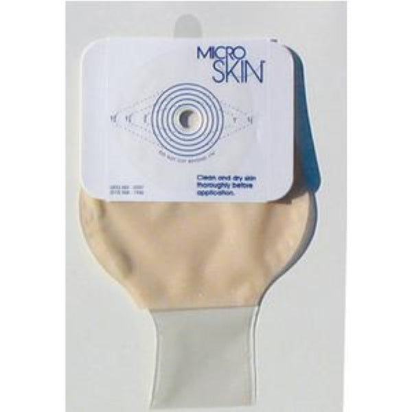 Cymed One-Piece 9 in Drainable Pouches with Plain Barrier, 41100, Clear, Cut-to-fit up to 1-3/4 in (45 mm)