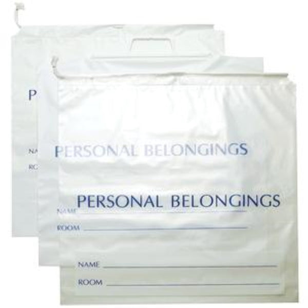 Elkay Plastics Respiratory Setup Bags, Drawstring, 12 in x 16 in, RDS21216