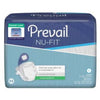 First Quality Prevail Nu-Fit Adult Briefs, NU013, Large, 45 in (114 cm) to 58 in (147 cm) Waist, Pack of 18