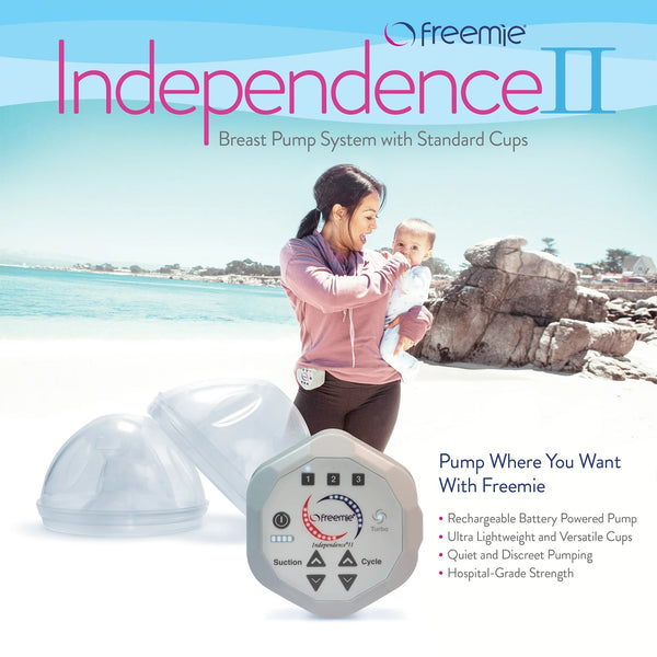 Freemie Independence II Standard Hospital Grade Double Electric Portable Breast Pump
