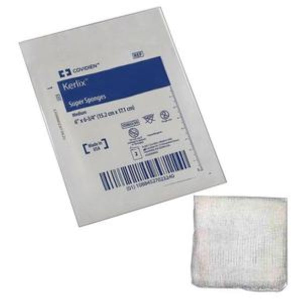 Kendall Kerlix Sterile Super Sponges, 6 in x 6-3/4 in (Medium)