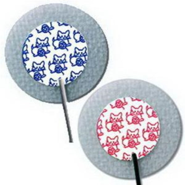 Kendall KittyCat Pre-Wired Electrode, 24 in Lead, 1 in Round, 31424768