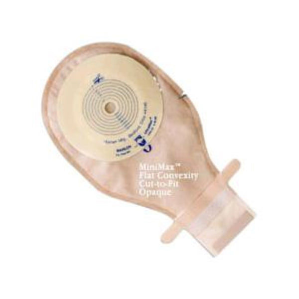 Marlen MiniMax Cut-to-fit One-piece Drainable Pouch, 52900, Shallow Convex, Transparent, Without Filter
