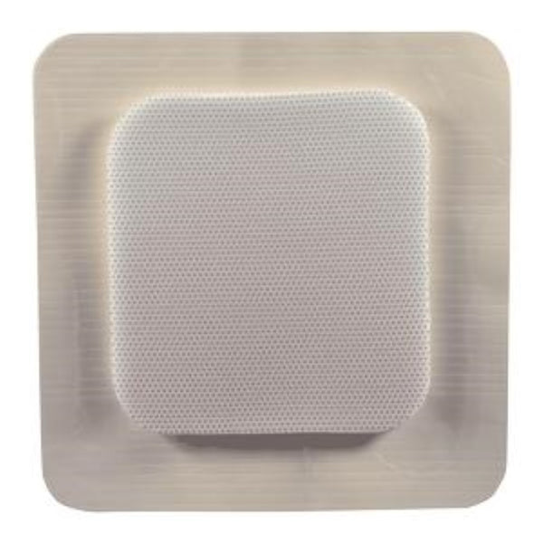 MediPurpose MediPlus Comfort Foam Border Ag Island Dressing, MP2020PFCAG, 8 in x 8 in (20.3 cm x 20.3 cm)