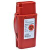 Monoject Transportable Sharps Container, 1 Quart, Red, 8303SA