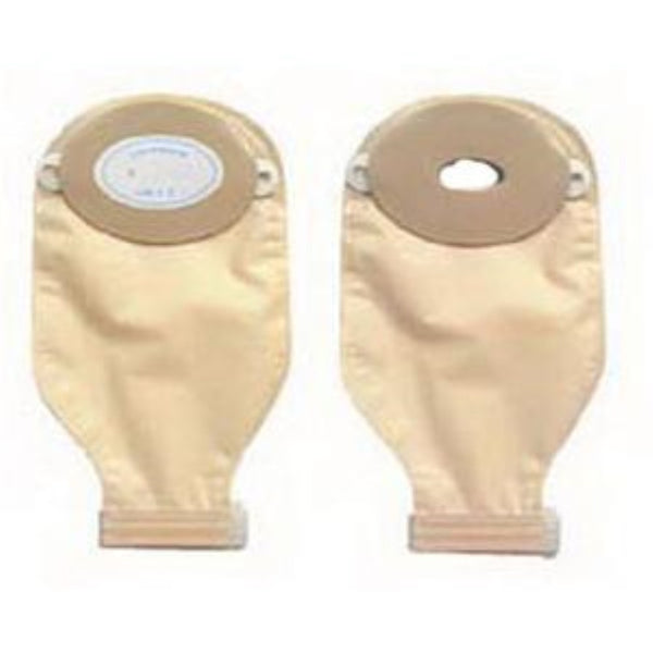 Nu-Hope One-Piece Drainable Ostomy Pouches, Round and Oval