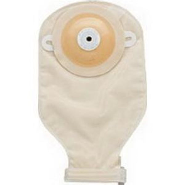 Nu-Hope One-Piece Drainable Ostomy Pouches, Round and Oval, 40-7207-C, Round 7/8, Precut, Convex, Clamp