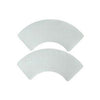 Nu-Hope Original Adhering Tape Strips, 2334, Extra Long, 1-1/4 in H x 3-3/4 in W (3.2 cm x 9.5 cm), 100/Pkg