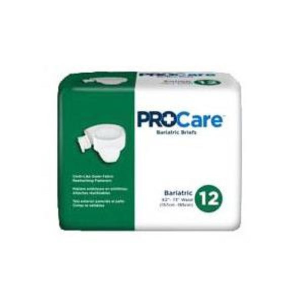 ProCare Bariatric Adult Brief, XXL, 62 in to 73 in Waist, CRB017