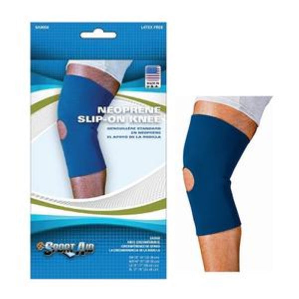 Scott Sport-Aid Neoprene Knee Brace, Medium, 14 in to 15 in, Blue, SA9050 BLU MD