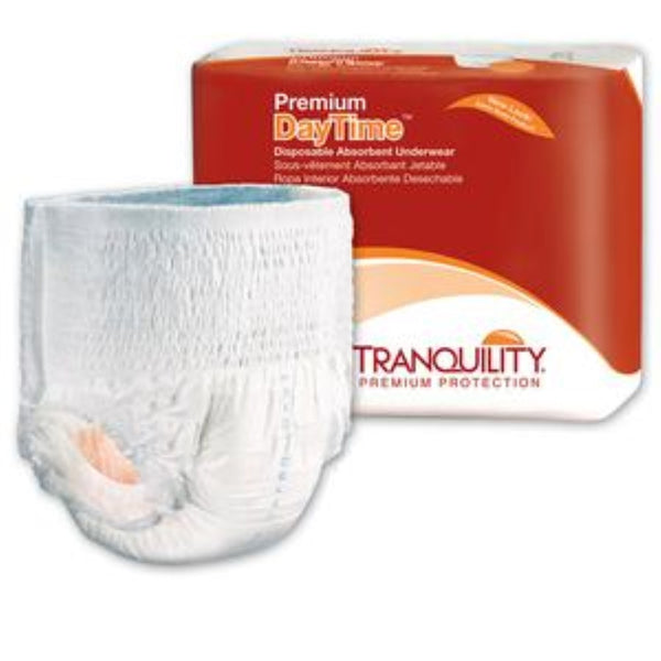 Tranquility Premium DayTime Adult Disposable Absorbent Underwear, 2105, Medium