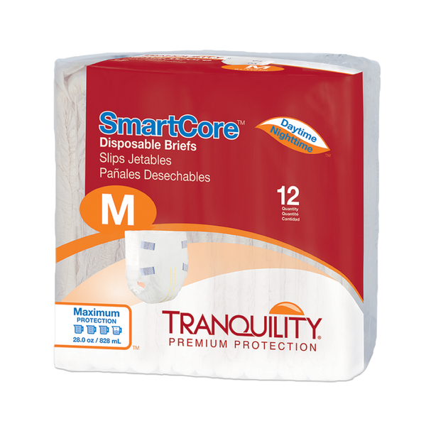 Tranquility SmartCore Disposable Incontinence Briefs
