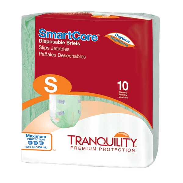 Tranquility SmartCore Disposable Incontinence Briefs